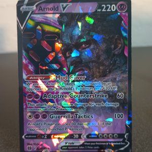 Predator - Arnold  Schwarzenegger Pokemon Card